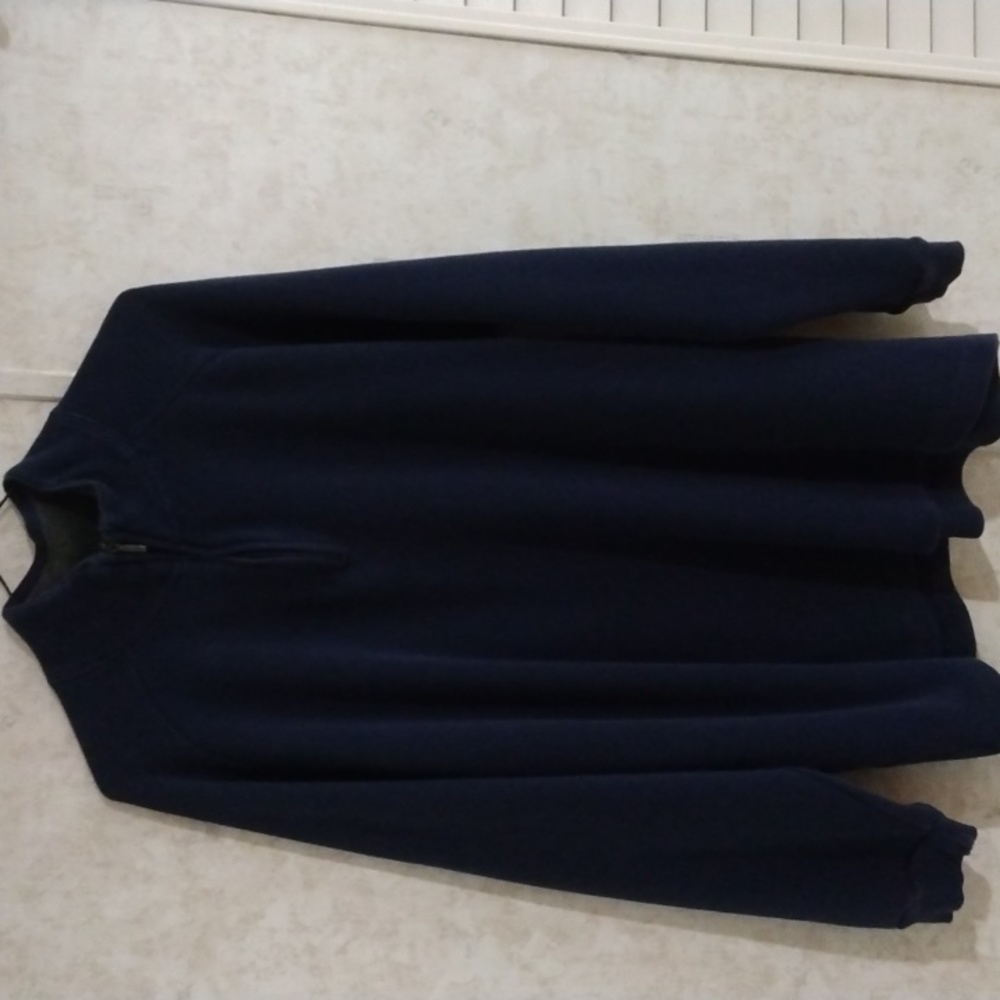 GUC Men's XL Alfani Navy Half-Zip Sweatshirt